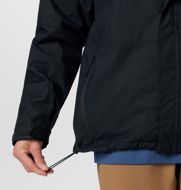 Men's Hikebound II Waterproof Hooded 3-In-1 Jacket, Color: Black, image 6