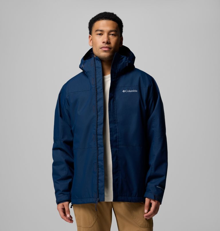 Men's Hikebound II Waterproof Hooded 3-In-1 Jacket, Color: Collegiate Navy, image 5
