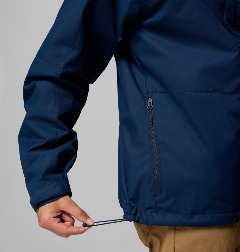 Men's Hikebound II Waterproof Hooded 3-In-1 Jacket, Color: Collegiate Navy, image 9