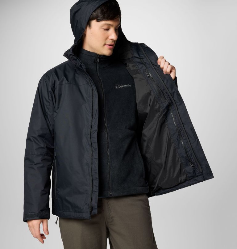 Men's Tunnel Falls II Interchange Jacket, Color: Black, image 9