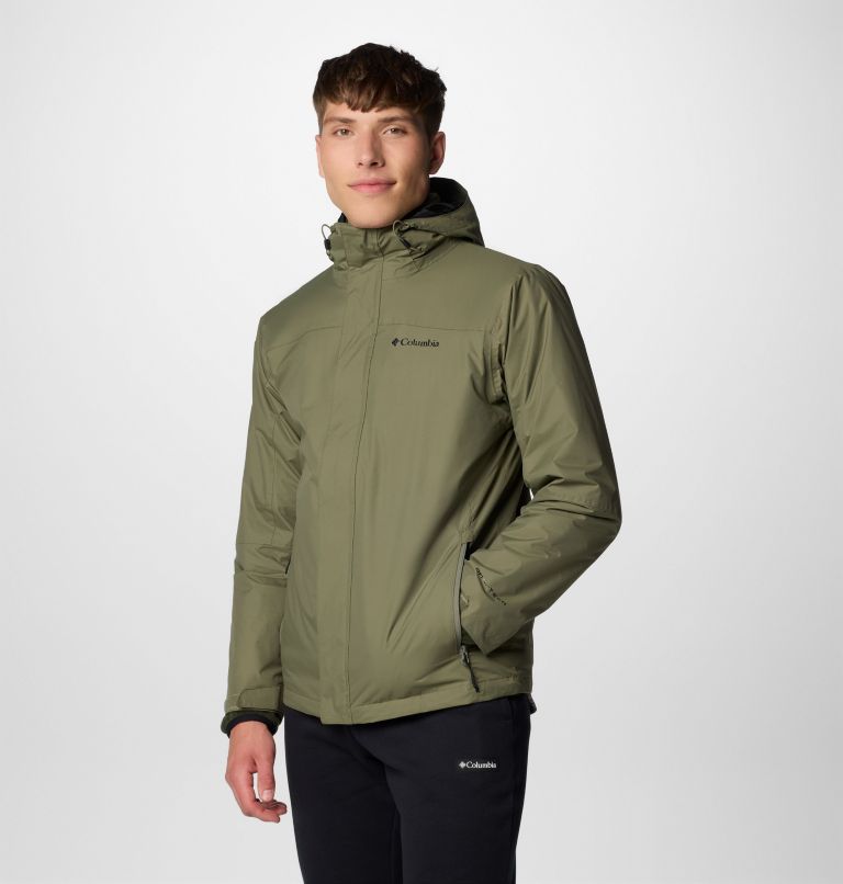 Men's Tunnel Falls II Interchange Jacket, Color: Stone Green, image 4