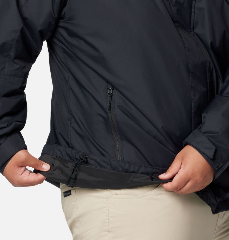Tunnel Falls II 3-in-1 wasserdichte Jacke für Männer – erweiterte Größenauswahl, Color: Black, image 7