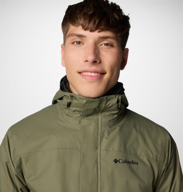 Men's Tunnel Falls II 3-in-1 Waterproof Jacket, Color: Stone Green, image 5