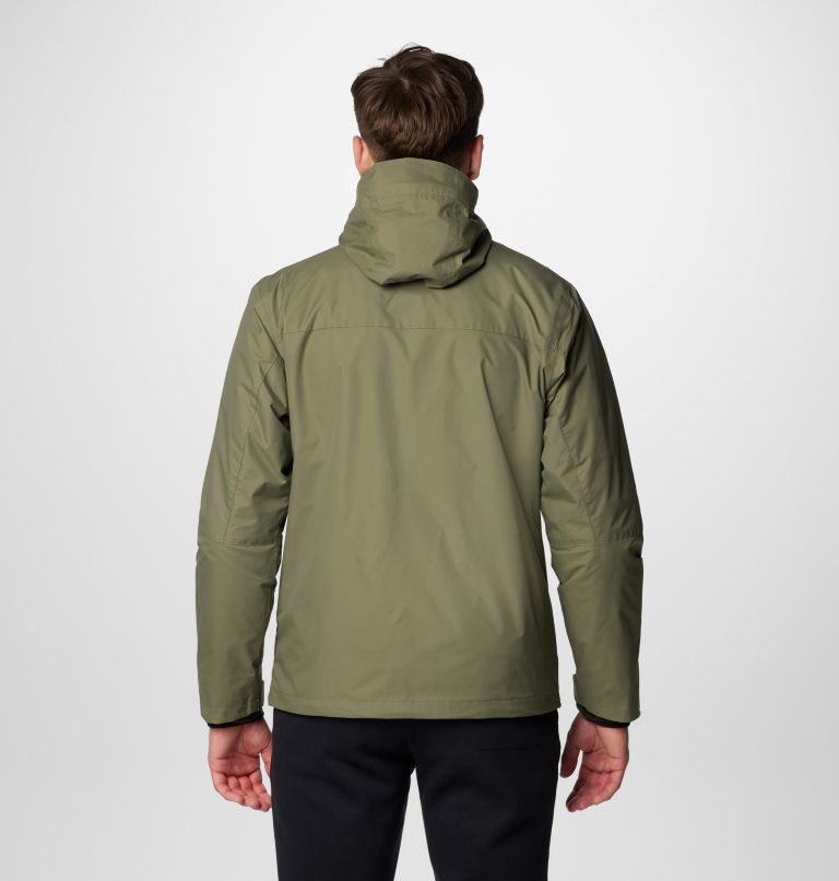 Men's Tunnel Falls II 3-in-1 Waterproof Jacket, Color: Stone Green, image 2