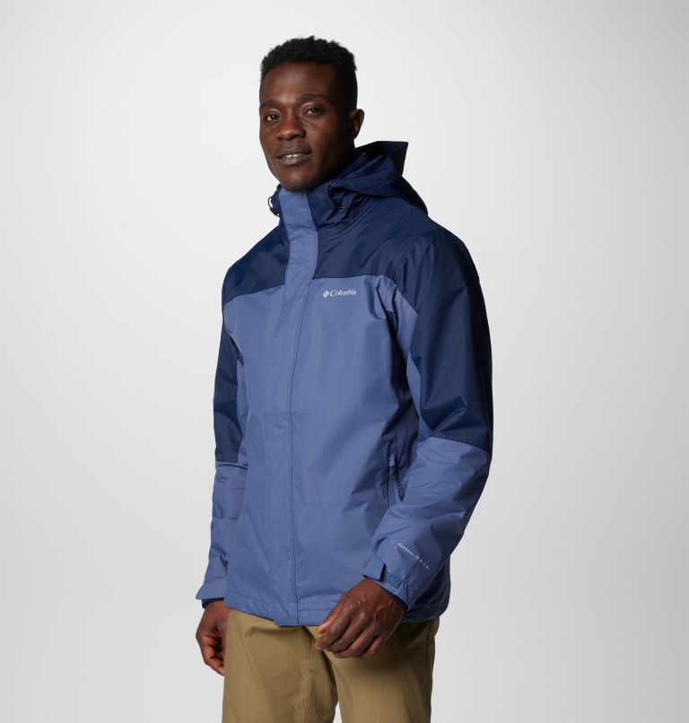 Chaqueta impermeable 3-en-1 Tunnel Falls II para hombre, Color: Dark Mountain, Collegiate Navy, image 4