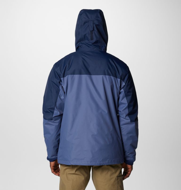 Chaqueta impermeable 3-en-1 Tunnel Falls II para hombre, Color: Dark Mountain, Collegiate Navy, image 2