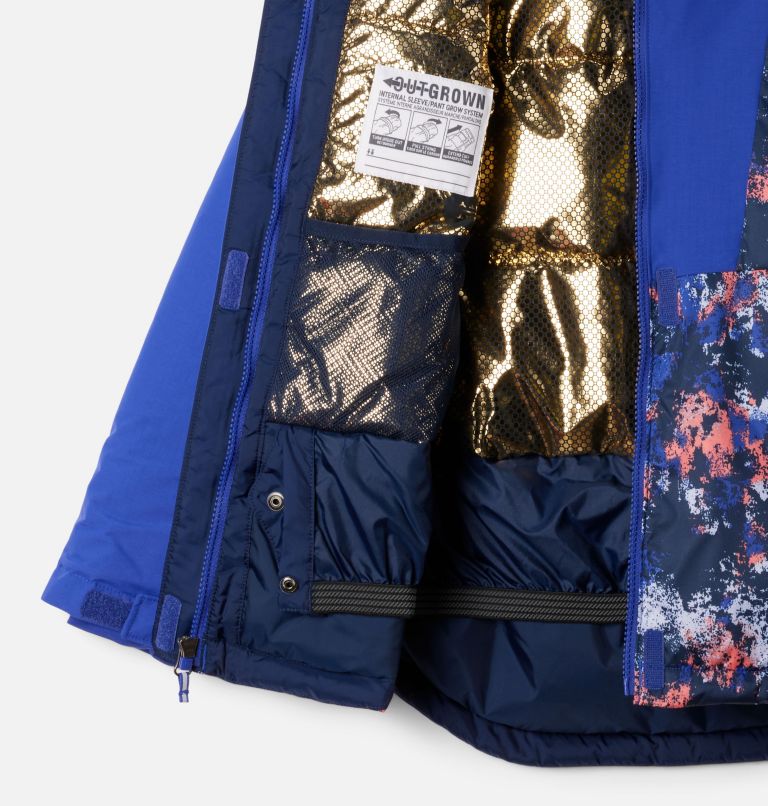 Manteau à imprimé Mighty Mogul III pour filles, Color: Clematis Blue Timberwild, Clematis Blue, image 3