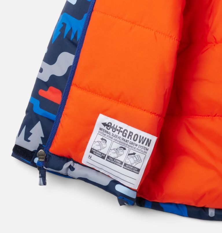 Manteau Lightning Lift III pour jeunes garçons, Color: Coll Navy Highland, Mtn Blue, Spicy, image 3