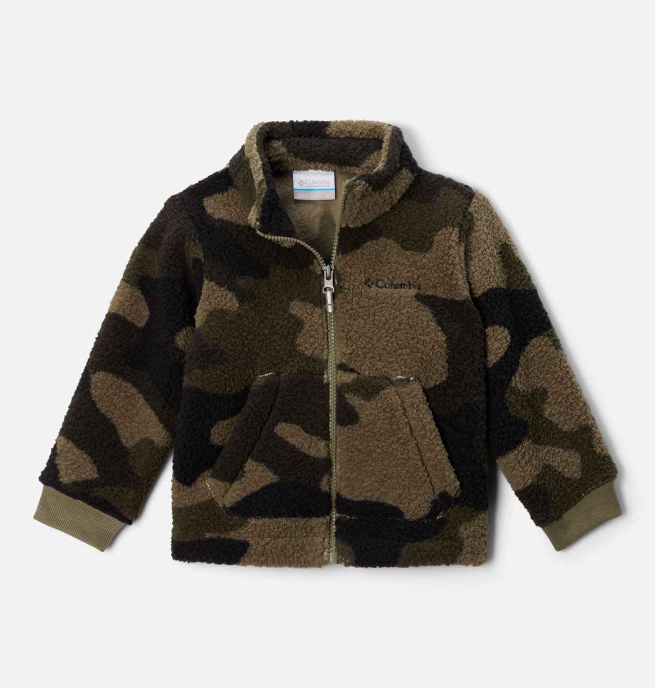 Boys' Toddler Rugged Ridge™ II Printed Sherpa Full Zip Jacket 1