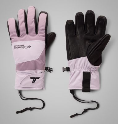 Women's PowBound Gloves, Color: Lavender Pearl, Shale Purple, Black, image 1