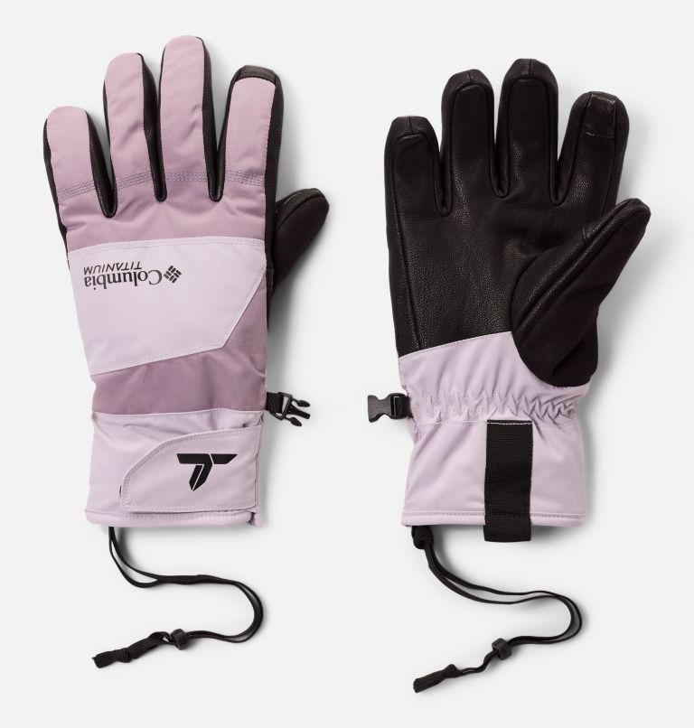 Women's PowBound Gloves, Color: Lavender Pearl, Shale Purple, Black, image 1