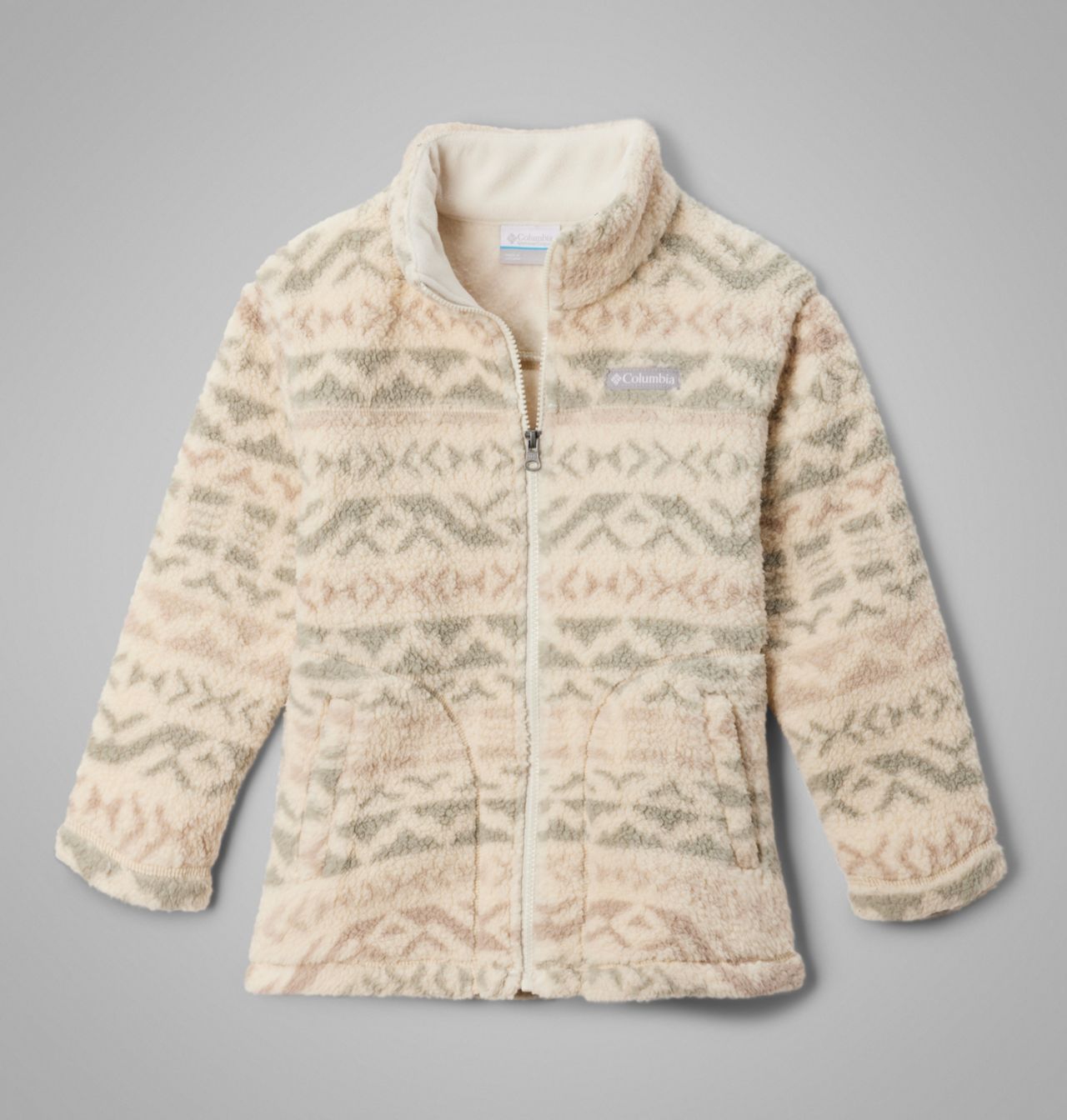 Girls' West Bend™ Printed Full Zip Fleece Jacket | 271 | XL 1