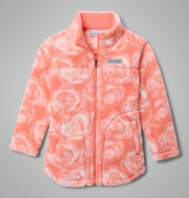 West Bend Sherpa Jacke mit Print, Color: Hot Coral Rosecity, image 1
