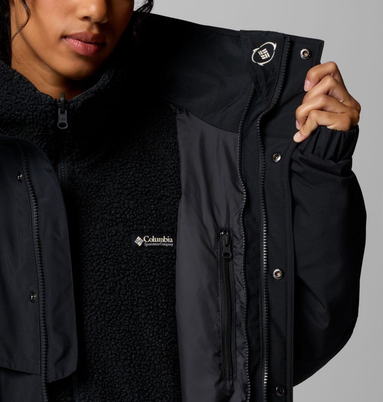 Chaqueta 3-en-1 impermeable con aislamiento Powderkeg II unisex, Color: Black, image 14