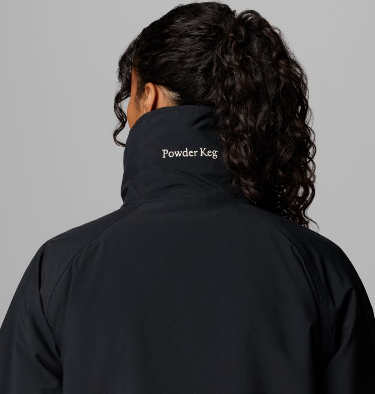 Chaqueta 3-en-1 impermeable con aislamiento Powderkeg II unisex, Color: Black, image 15