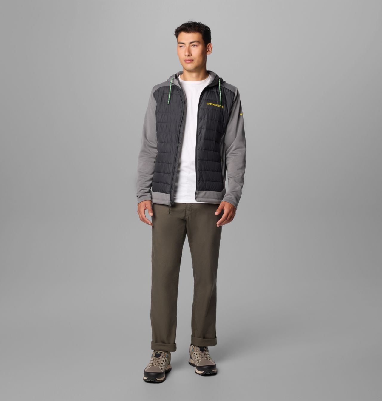Men's Collegiate Out-Shield™ Hybrid Hoodie - Oregon 3