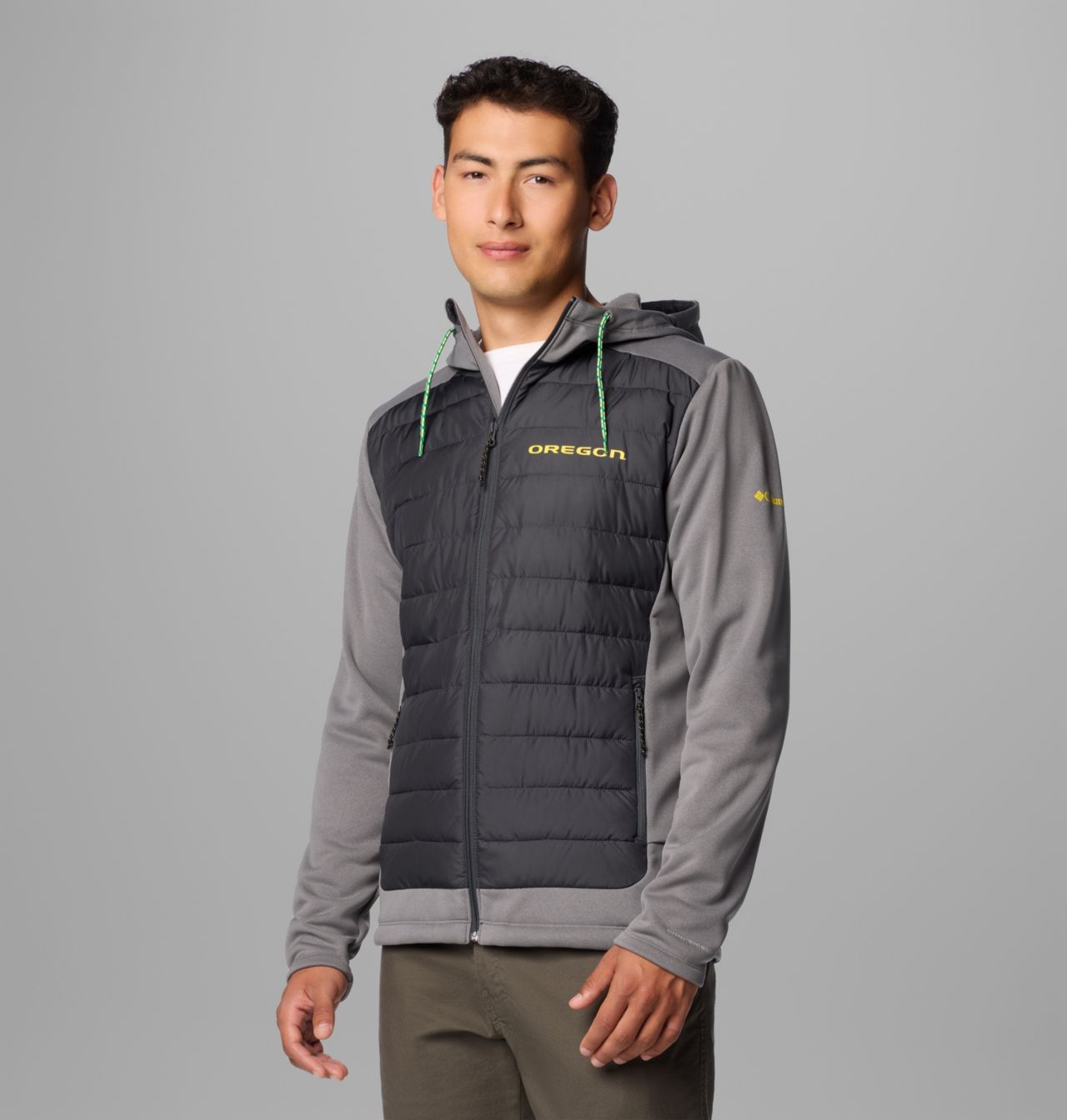 Men's Collegiate Out-Shield™ Hybrid Hoodie - Oregon 4