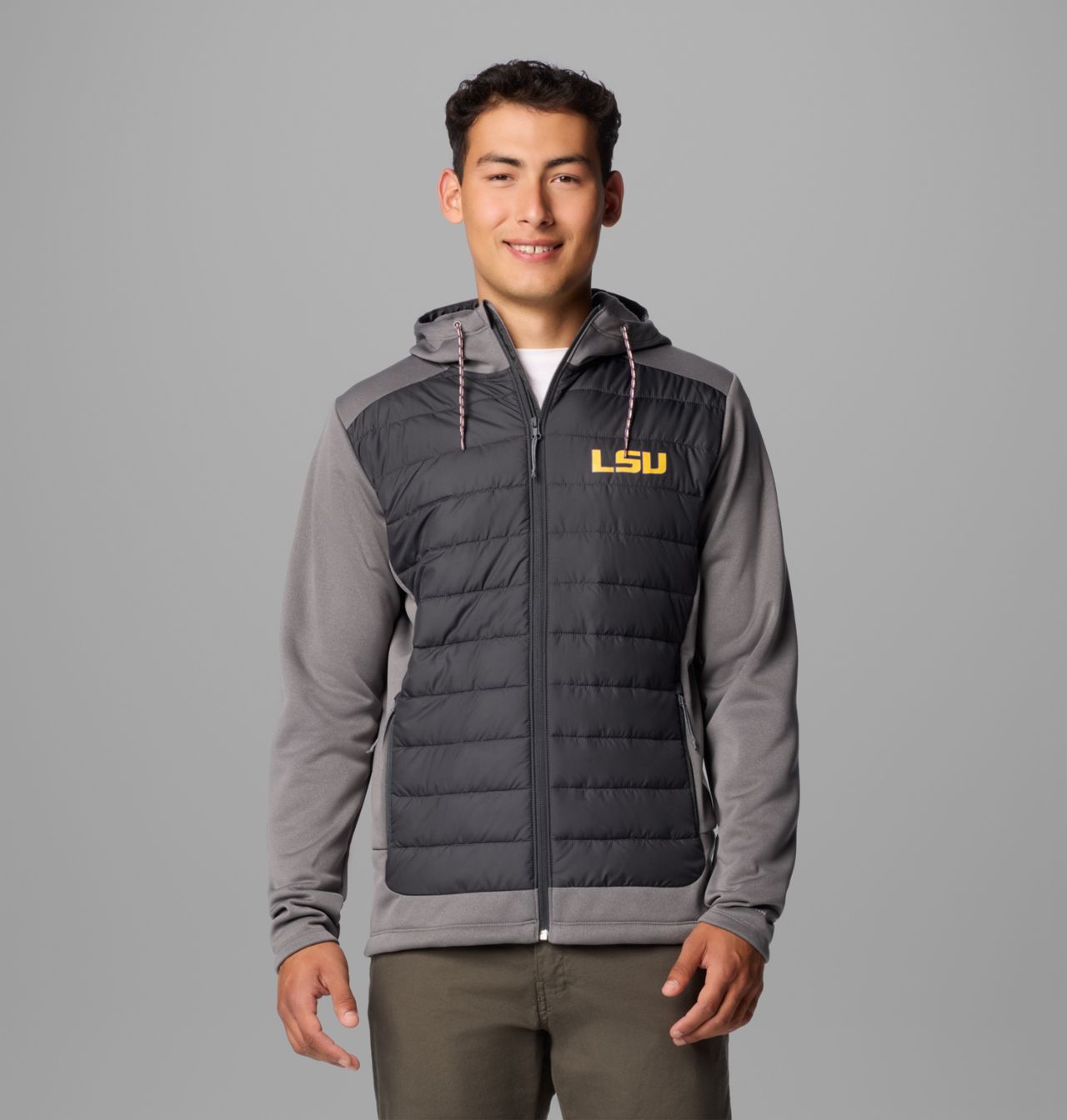Men's Collegiate Out-Shield™ Hybrid Hoodie - LSU 1