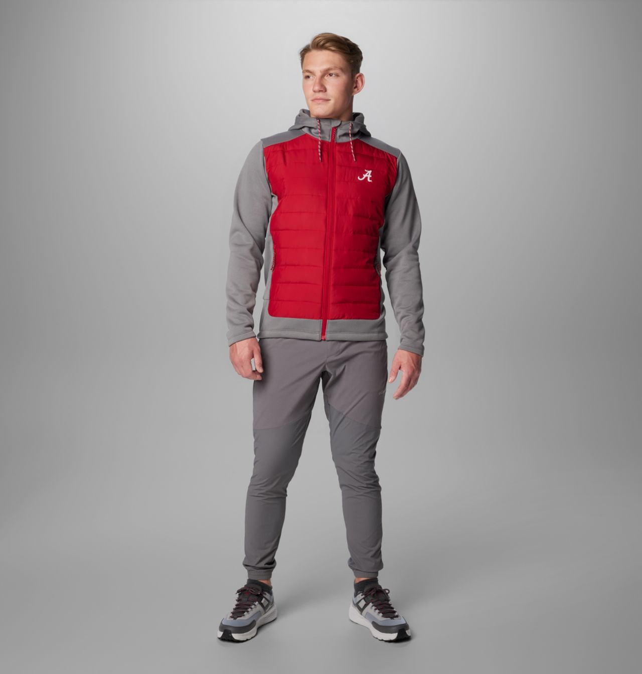 Men's Collegiate Out-Shield™ Hybrid Hoodie - Alabama 3