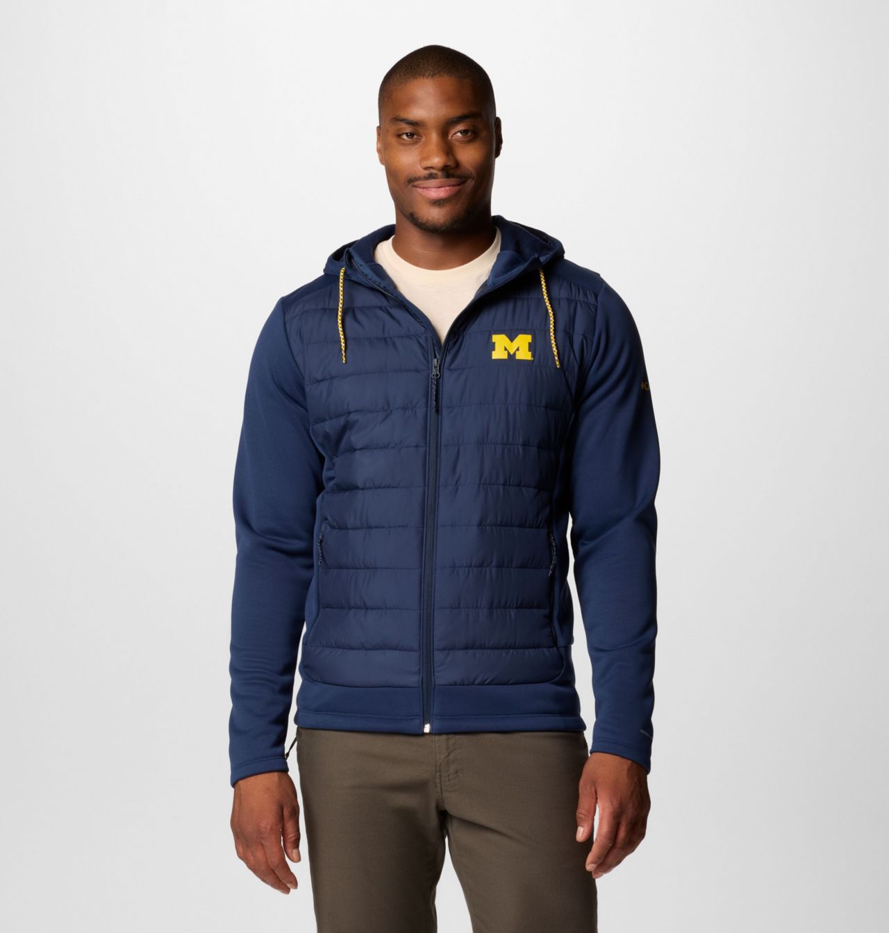 Men's Collegiate Out-Shield™ Hybrid Hoodie - Michigan 1