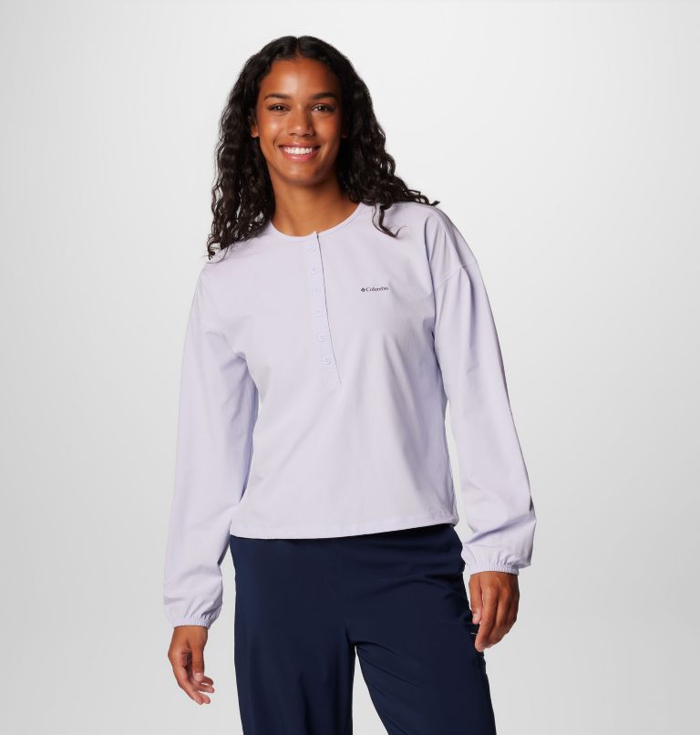 Women's Boundless Avenue Top, Color: Snowdrift, image 1