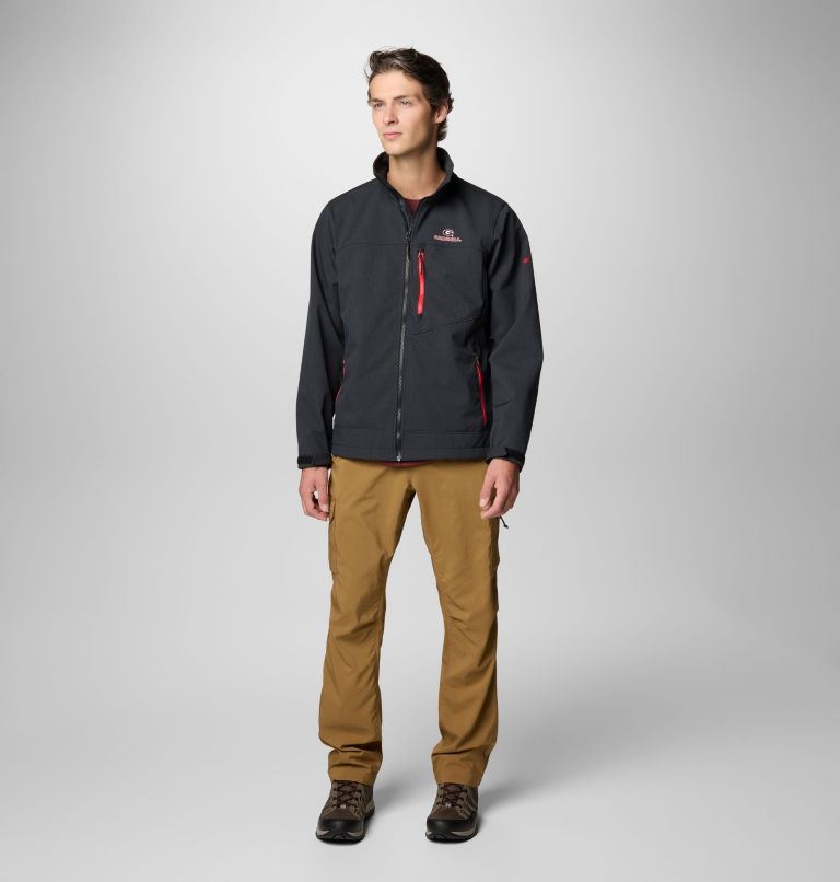 Men's Collegiate Ascender III Softshell - Georgia, Color: UGA - Black, image 3