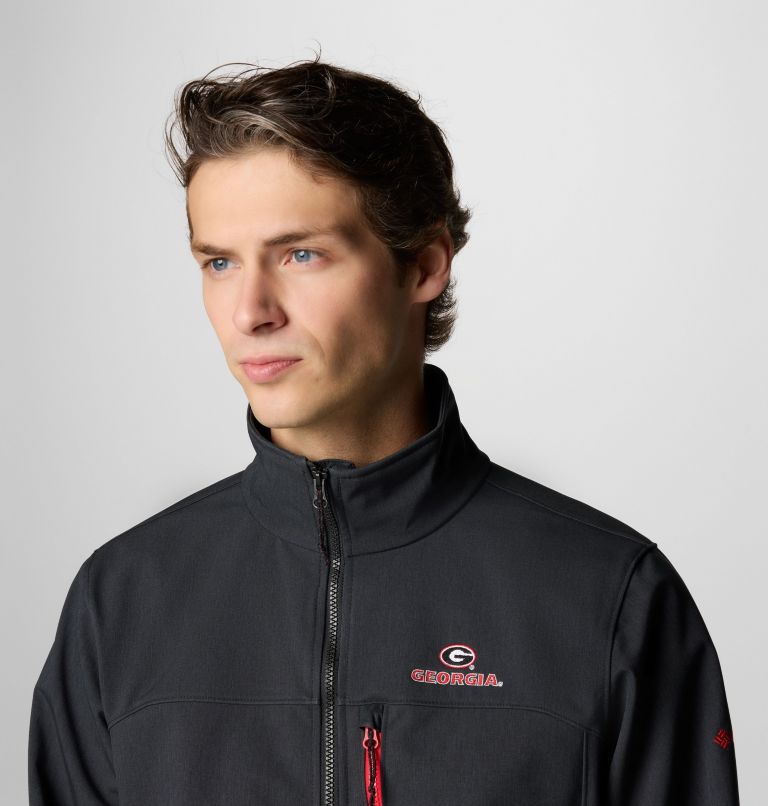 Men's Collegiate Ascender III Softshell - Georgia, Color: UGA - Black, image 5