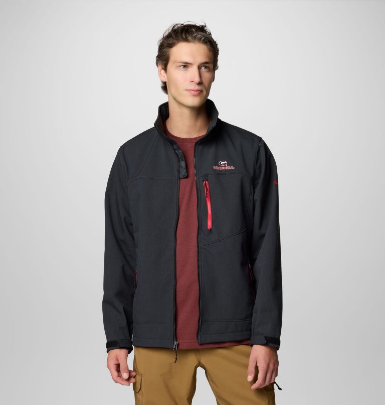 Men's Collegiate Ascender III Softshell - Georgia, Color: UGA - Black, image 7