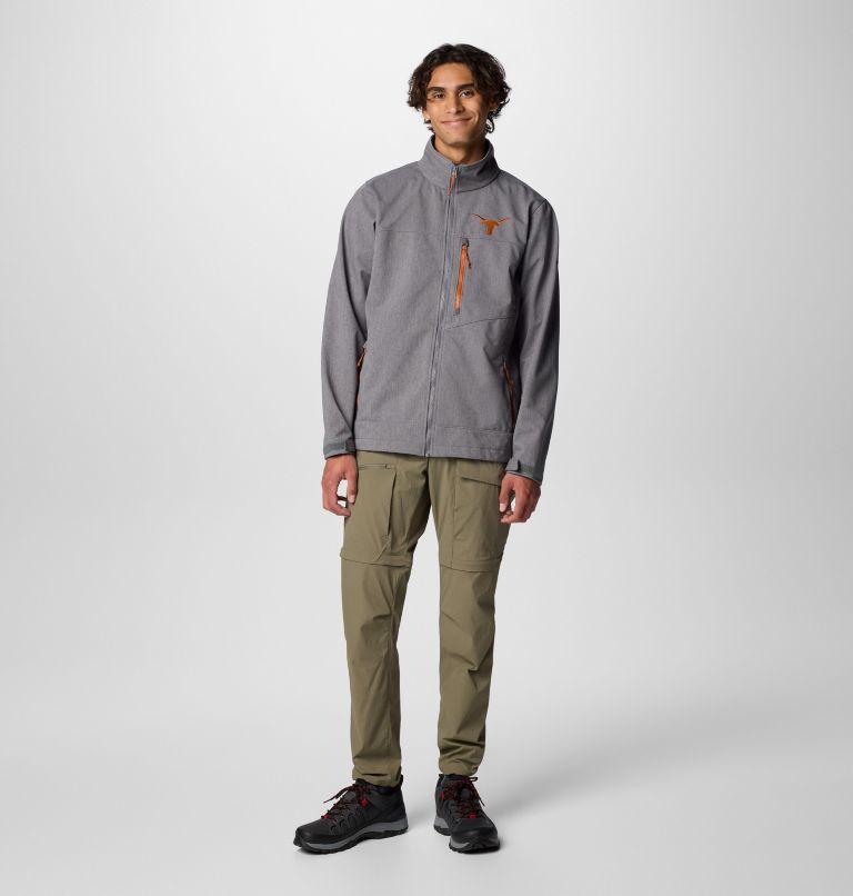 Men's Collegiate Ascender III Softshell - Texas, Color: TEX - City Grey, image 3