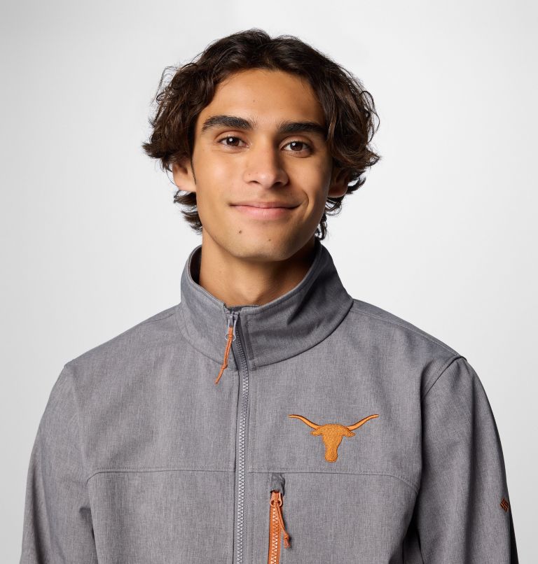 Men's Collegiate Ascender III Softshell - Texas, Color: TEX - City Grey, image 5