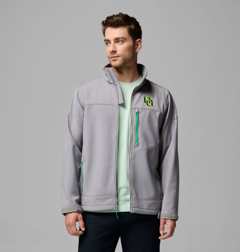 Men's Collegiate Ascender III Softshell - Oregon, Color: UO - Light Grey, image 5