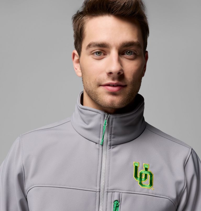 Men's Collegiate Ascender III Softshell - Oregon, Color: UO - Light Grey, image 6