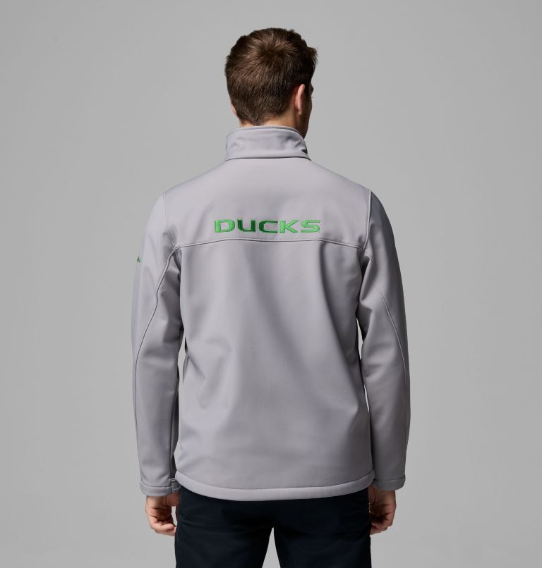 Men's Collegiate Ascender III Softshell - Oregon, Color: UO - Light Grey, image 3