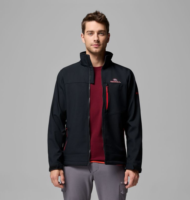 Men's Collegiate Ascender III Softshell - Georgia, Color: UGA - Black, image 5