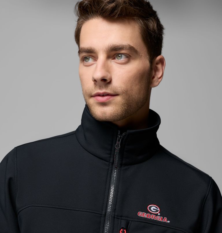 Men's Collegiate Ascender III Softshell - Georgia, Color: UGA - Black, image 6