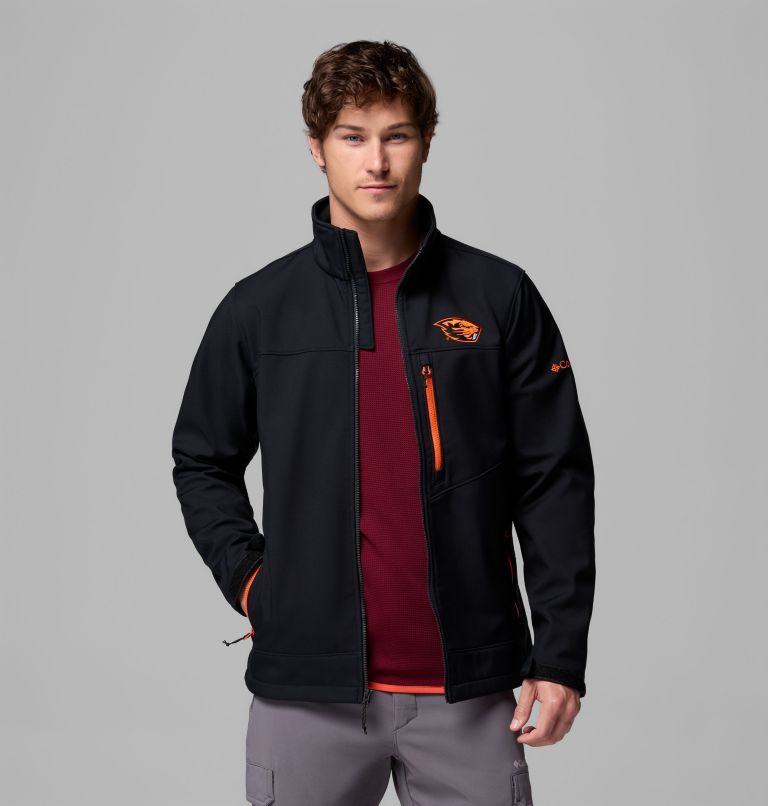 Men's Collegiate Ascender III Softshell - Oregon State, Color: OSU - Black, image 5