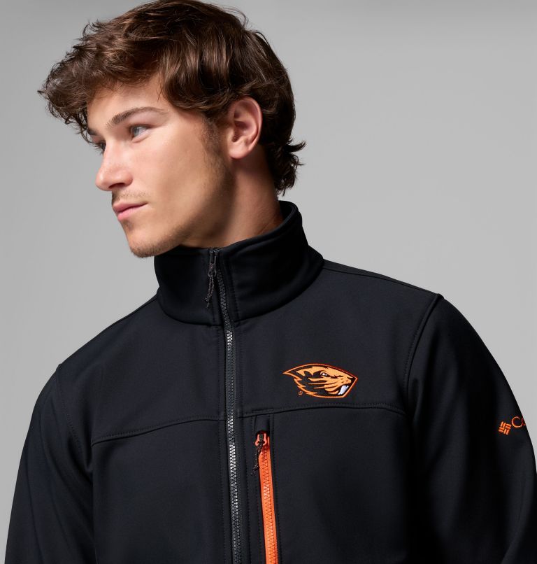 Men's Collegiate Ascender III Softshell - Oregon State, Color: OSU - Black, image 6