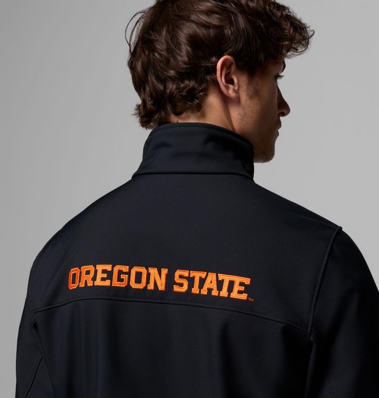 Men's Collegiate Ascender III Softshell - Oregon State, Color: OSU - Black, image 7