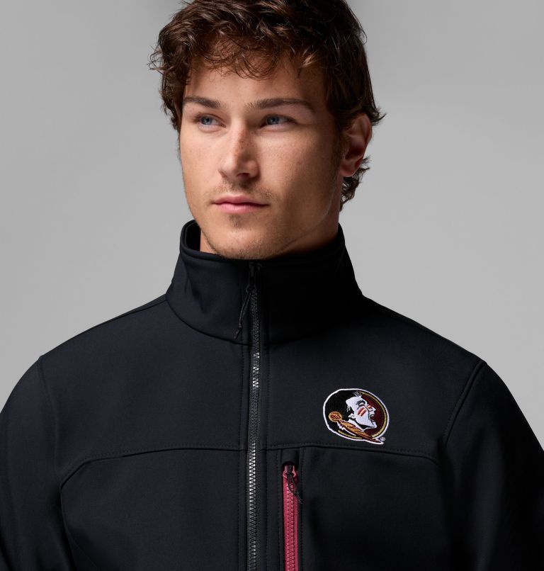 Men's Collegiate Ascender III Softshell - Florida State, Color: FSU - Black, image 6