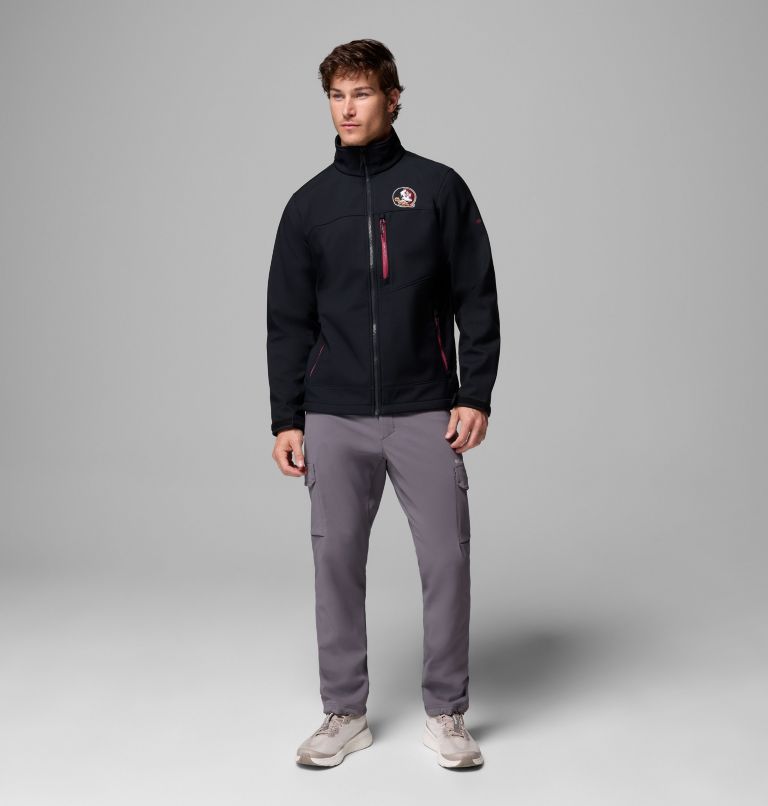 Men's Collegiate Ascender III Softshell - Florida State, Color: FSU - Black, image 2