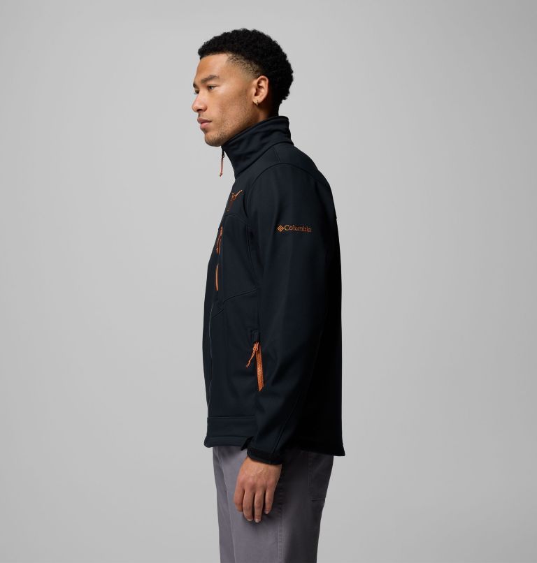 Men's Collegiate Ascender III Softshell - Texas, Color: TEX - Black, image 4