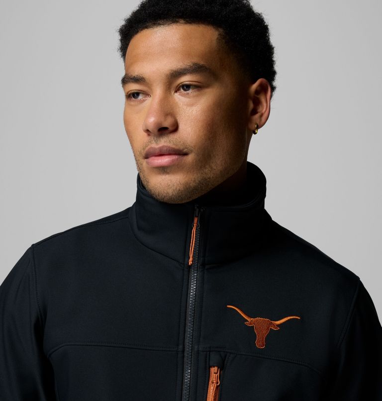 Men's Collegiate Ascender III Softshell - Texas, Color: TEX - Black, image 6