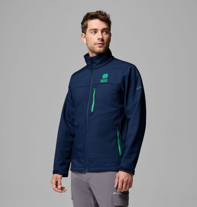 Men's Collegiate Ascender III Softshell - Notre Dame, Color: ND - Collegiate Navy, image 4