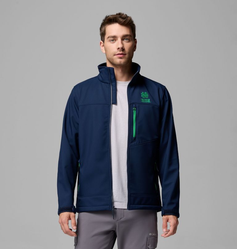 Men's Collegiate Ascender III Softshell - Notre Dame, Color: ND - Collegiate Navy, image 5