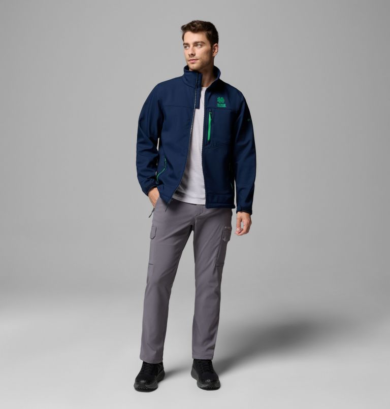 Men's Collegiate Ascender III Softshell - Notre Dame, Color: ND - Collegiate Navy, image 2