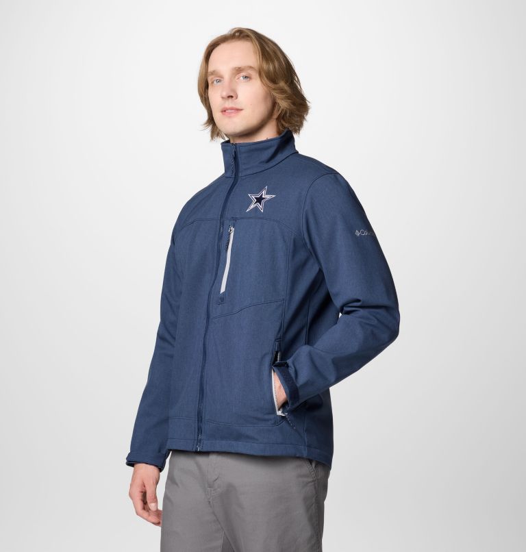 Men's Collegiate Ascender III Softshell - Dallas Cowboys, Color: DC - Collegiate Navy, image 4
