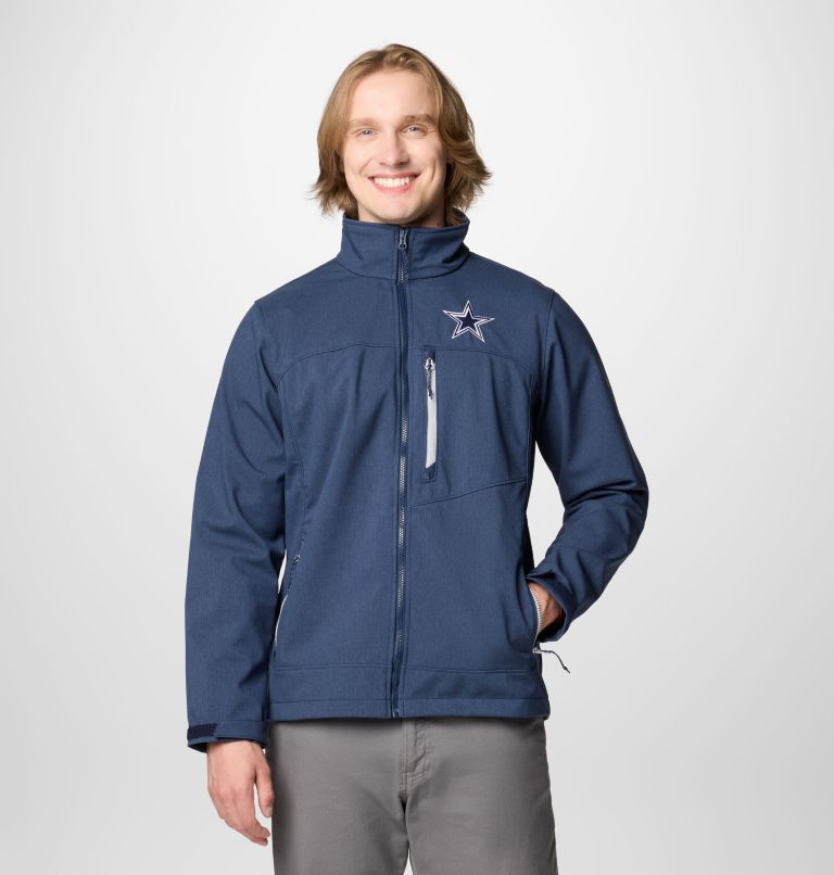 Men's Collegiate Ascender III Softshell - Dallas Cowboys, Color: DC - Collegiate Navy, image 1