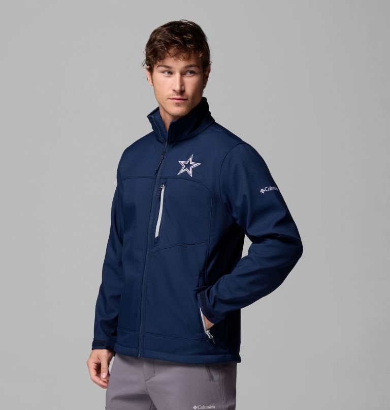 Men's Collegiate Ascender III Softshell - Dallas Cowboys, Color: DC - Collegiate Navy, image 4