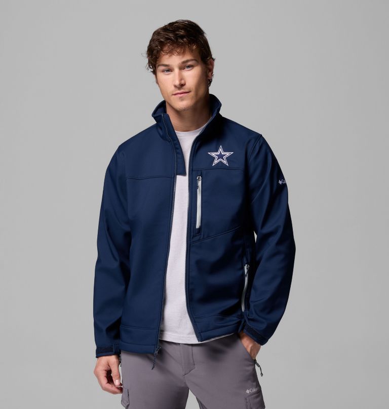 Men's Collegiate Ascender III Softshell - Dallas Cowboys, Color: DC - Collegiate Navy, image 5