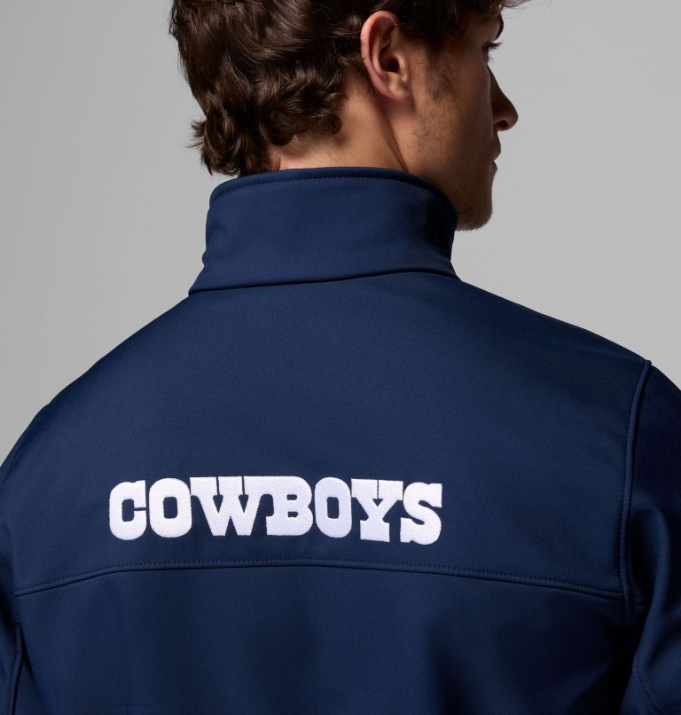 Men's Collegiate Ascender III Softshell - Dallas Cowboys, Color: DC - Collegiate Navy, image 7